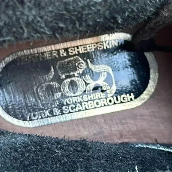 Cox of Yorkshire Leather & Sheepskin Boots Women’s Size 41 Made in Sweden - Picture 8 of 13